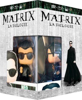Matrix - La Trilogie (+ figurine Pop! (Funko), 3 Blu-ray + 5 DVD)