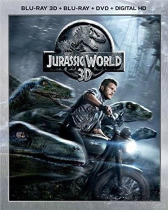 Jurassic World - Jurassic Park 4 (2015) (Blu-ray 3D + Blu-ray + DVD)