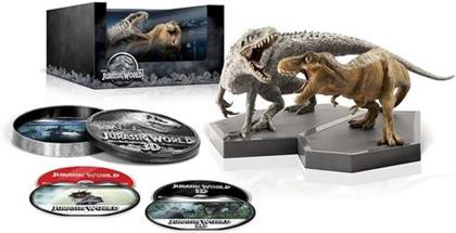 Jurassic World - Jurassic Park 4 (2015) (Gift Set, Édition Limitée, Blu-ray 3D (+2D) + Blu-ray + DVD)