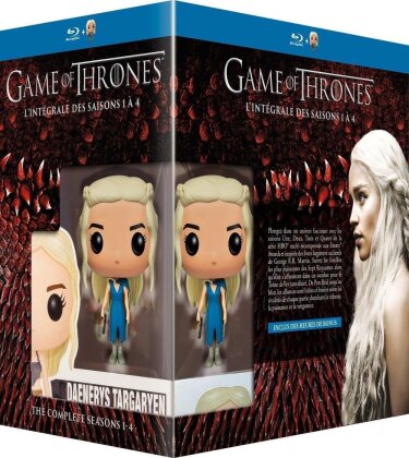 Game of Thrones - Saisons 1 - 4 (+ figurine Pop! Funko, 19 Blu-rays)