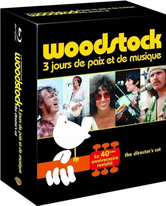 Various Artists - Woodstock - 3 jours de musique et de paix (3 Blu-rays + 4 DVDs)
