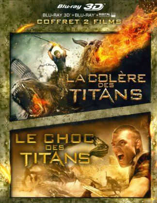 La colère des Titans / Le choc des Titans (2 Blu-ray 3D + 2 Blu-rays)