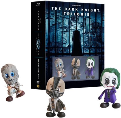 Batman - The Dark Knight - La Trilogie (Édition limitée Mini Cosbaby, 5 Blu-rays + 3 DVDs)