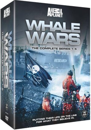 Whale Wars - Season 1-5 (16 DVDs)