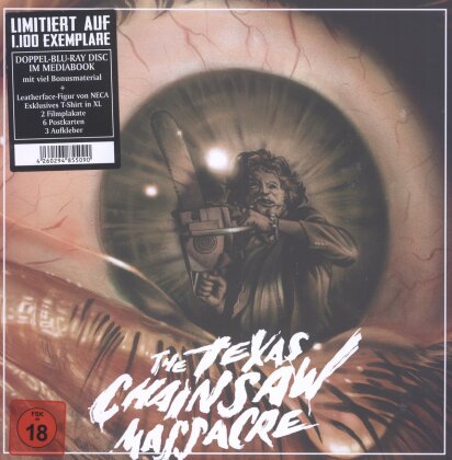 The Texas Chainsaw Massacre (1974) (4K Mastered, Collector's Edition, Edizione Limitata, Mediabook, Uncut, 2 Blu-ray)