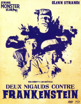Deux nigauds contre Frankenstein (1948) (Cinema Monster Club, b/w, Blu-ray + DVD)