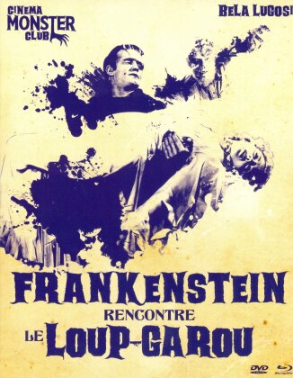 Frankenstein rencontre le loup-garou (1943) (Cinema Monster Club, s/w, Blu-ray + DVD)