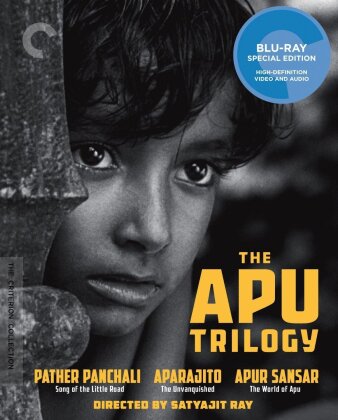 The Apu Trilogy (n/b, Criterion Collection, Édition Spéciale, 3 Blu-ray)
