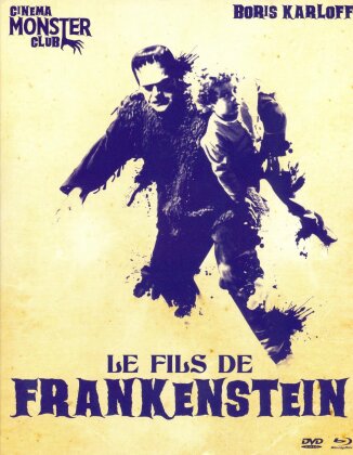 Le fils de Frankenstein (1939) (Cinema Monster Club, b/w, Blu-ray + DVD)