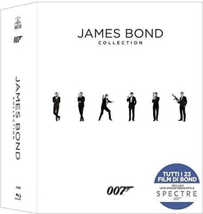 James Bond Collection (Inoltre uno spazio per Spectre, 23 Blu-rays)