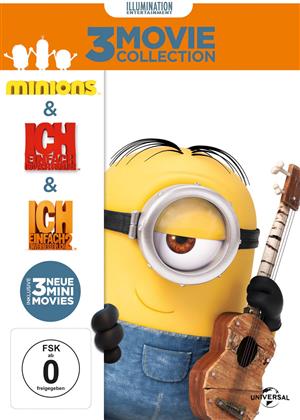 Minions / Ich - Einfach Unverbesserlich / Ich - Einfach Unverbesserlich 2 (3 Movie Collection, 3 DVDs)