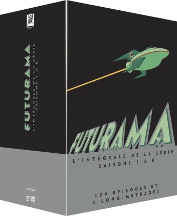 Futurama - L'intégrale de la série - Saison 1 à 8 + 4 long-métrages (27 DVDs)