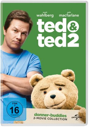 Ted & Ted 2 (Donner-Buddies 2-Movie Collection, 2 DVDs)