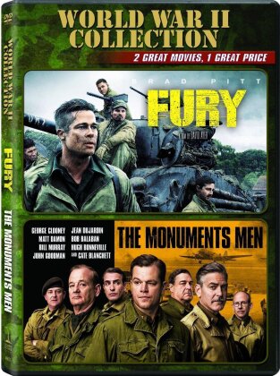 Fury / The Monuments Men - World War II Collection (2 DVDs)