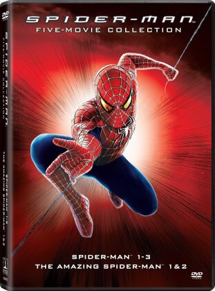 The Amazing Spider-Man / The Amazing Spider-Man 2 / Spider-Man 1-3 - Spider-Man Five-Movie Collection (5 DVDs)