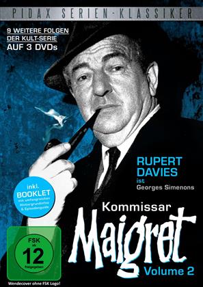 Kommissar Maigret - Volume 2 (Pidax Serien-Klassiker, b/w, 3 DVDs)