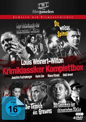 Louis Weinert-Wilton - Krimi-Klassiker (Filmjuwelen, Box, b/w, 4 DVDs)