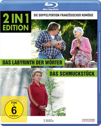 Das Labyrinth der Wörter / Das Schmuckstück (2 in 1 Edition, 2 Blu-ray)