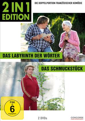 Das Labyrinth der Wörter / Das Schmuckstück (2 in 1 Edition, 2 DVDs)