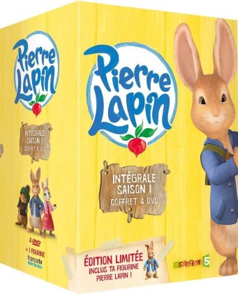 Pierre Lapin - L'intégrale saison 1 (+ figurine Pierre Lapin, Édition Limitée, 4 DVD)