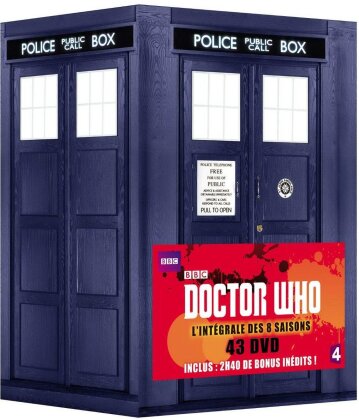 Doctor Who - L'intégrale des 8 saisons (43 DVDs)