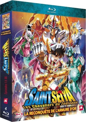 Saint Seiya - Les chevaliers du Zodiaque - La reconquête de l'armure d'or - Épisodes 1 à 35 (4 Blu-rays)