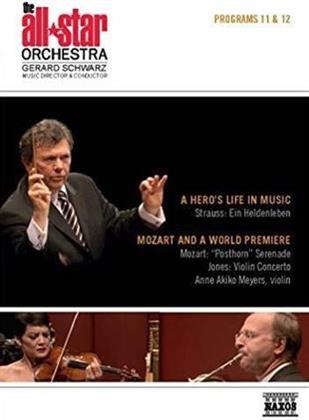 All-Star Orchestra & Gerard Schwarz - Mozart / Strauss / Jones - Programs 11 & 12 (Naxos)