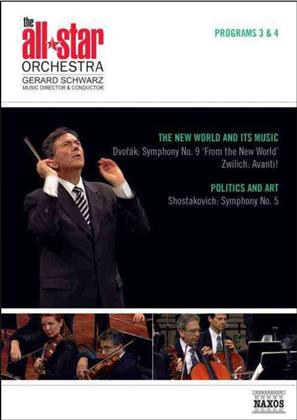 All-Star Orchestra & Gerard Schwarz - Dvorák / Zwilich / Shostakovich - Programs 3 & 4 (Naxos)