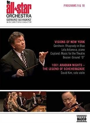 All-Star Orchestra & Gerard Schwarz - Gershwin / Copland / Beaser - Programs 9 & 10 (Naxos)