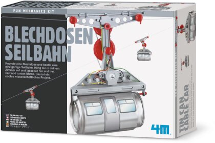 Blechdosenseilbahn (Experimentierkasten)
