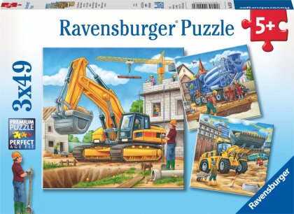 Grosse Baufahrzeuge - Puzzle
