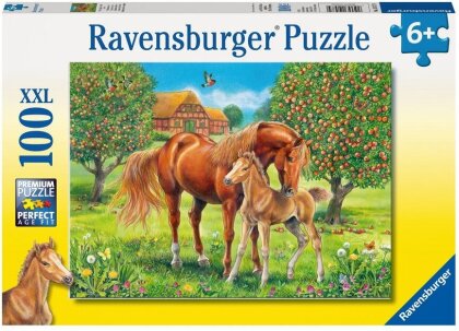 Pferdeglück auf der Wiese - Puzzle