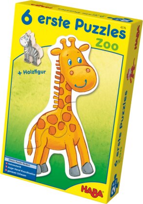 6 erste Puzzles - Zoo (Kinderpuzzle)