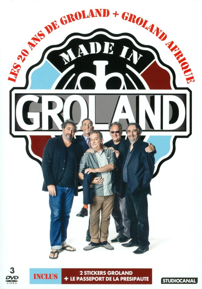 Made in Groland - Les 20 ans de Groland + Groland Afrique (3 DVDs)
