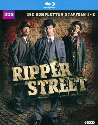 Ripper Street - Staffel 1 + 2 (4 Blu-rays)