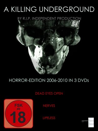 A Killing Underground - Dead Eyes Open / Nerves / Lifeless (Limited Edition, 3 DVDs)