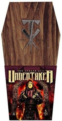 WWE: Undertaker - The Streak 21-1 - R.I.P Edition (2012) (Coffin Box, Gift Set, 4 DVD)