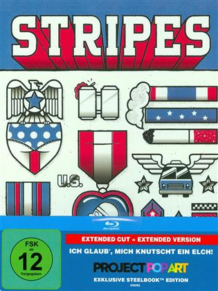 Stripes - Ich glaub', mich knutscht ein Elch! (1981) (Project Pop Art Edition, Extended Cut, Steelbook)