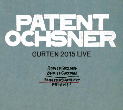 Patent Ochsner - Gurten 2015 - Live