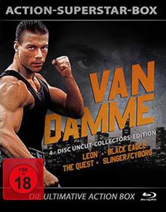 Van Damme - Action-Superstar-Box (Uncut, 4 Blu-ray)