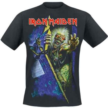 Iron Maiden No Prayer Mens Black TShirt - Large