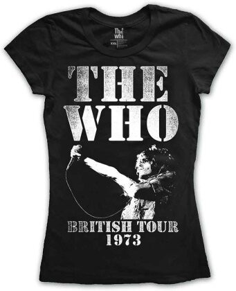 The Who Ladies T-Shirt - British Tour 1973