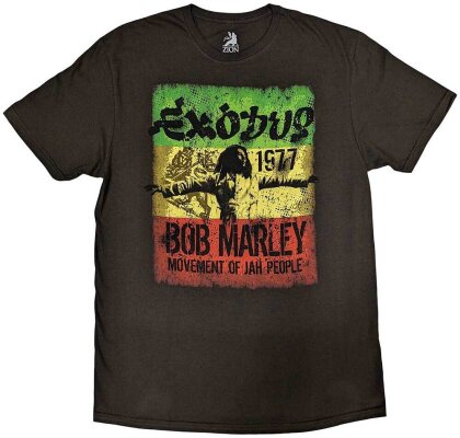 Bob Marley: Movement - T-Shirt - Grösse S