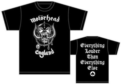 Motörhead T-Shirt Motiv - England / schwarz [S]