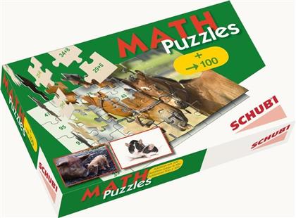 Mathpuzzles: Addition bis 100 - 3 Puzzles