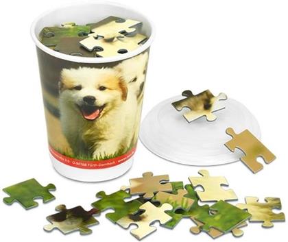 Hunde Phil und Bill - 77 Teile Cup Puzzle