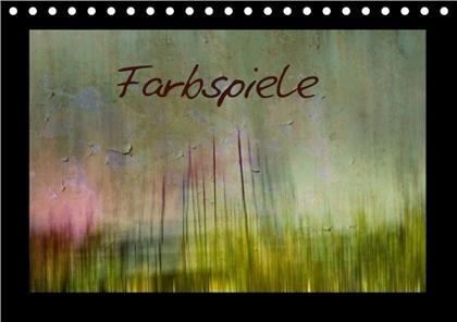 Farbspiele (Tischkalender immerwährend DIN A5 quer)