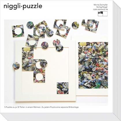 Niggli Puzzle - 5x 32 Teile Puzzles