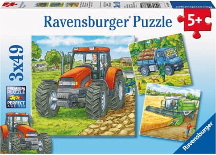 Grosse Landmaschinen - Puzzle