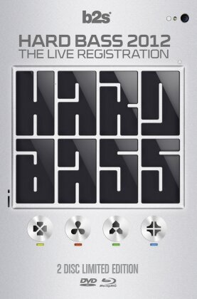 Various Artists - Hard Bass 2012 - The Live Registration (Édition Limitée, Blu-ray + DVD)